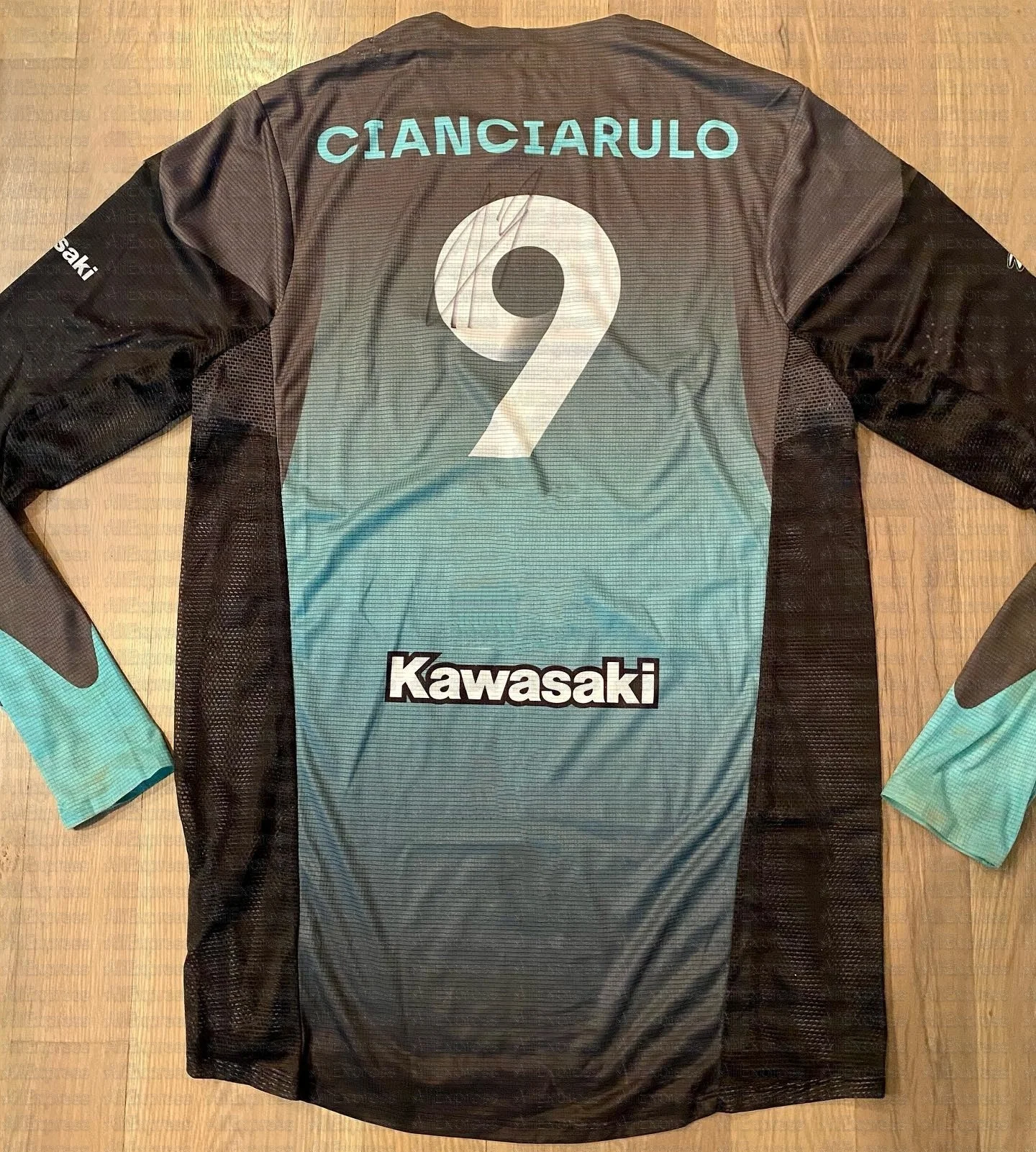 

Kawasaki Motorcycle Racing Team Long Sleeve T-Shirt Unisex Spring Autumn Sports Tee Children's Clothing Top