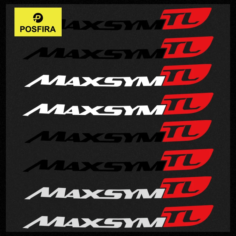 POSFIRA Motorcycle Sticker Waterproof Decals for Sym Maxsym TL 508 500 Accessories TL508 TL500 2020-2024 2023 Motorbike Stickers