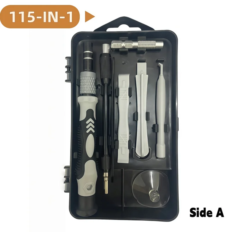 

Набор отверток 115 в 1, многофункциональная прочная отвертка для обслуживания, портативный набор инструментов, сделай сам, для домашнего использования, ручной инструмент