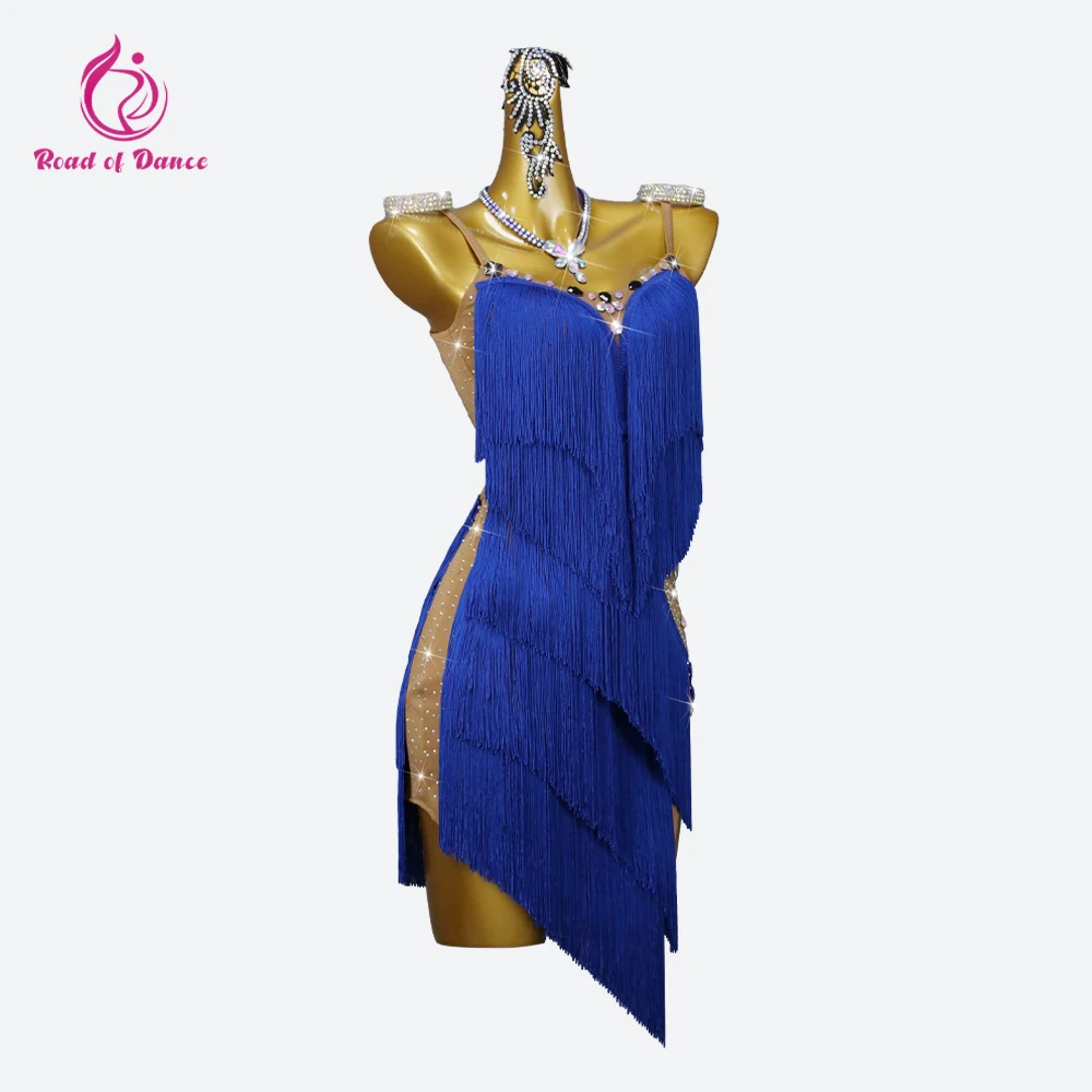 

Latin Woman Dance American Costume For Girl 2025 Party Prom Competition Samba Dress Parties New Ballroom Suit Sexy Sport Clothes