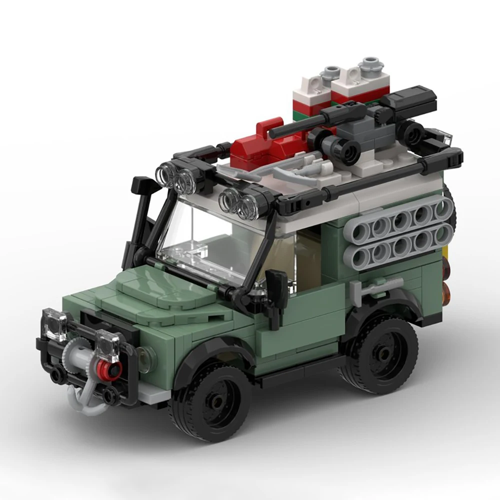 40650 Land Rover Classic Defender Speed Champion Classic Car Model City Racing Children's Toy Gift Technology Building Blocks