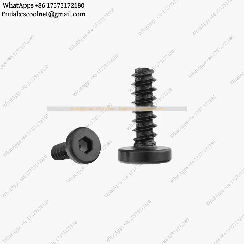 100pcs for Bambu Lab BT2.6x8 Cylindrical Head Self-Tapping Screw AA004 3D Printer Model Standard Parts Universal Screw