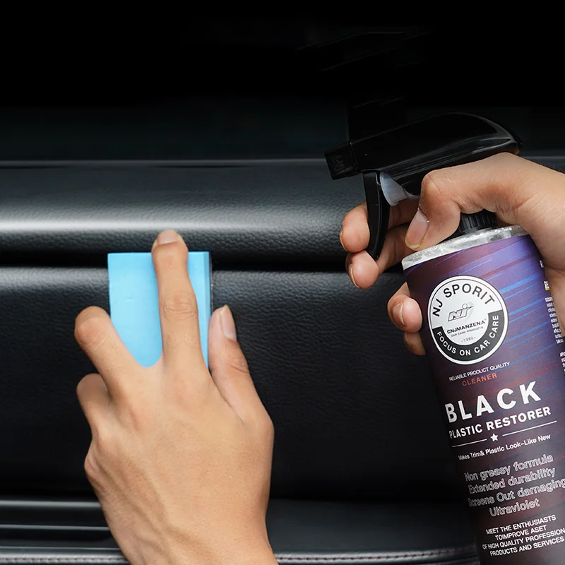 

Car Plastic Restorer Back To Black Gloss Auto Plastic Renovation Agent Restoring Liquid Plastic Revitalizing Coating Agent