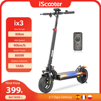 ix3 Electric Scooter 10Ah 800W Scooter 10inch Anti-skid Off-road Tire Kick Scooter 40KM/H Electric eScooter with APP 40km Range