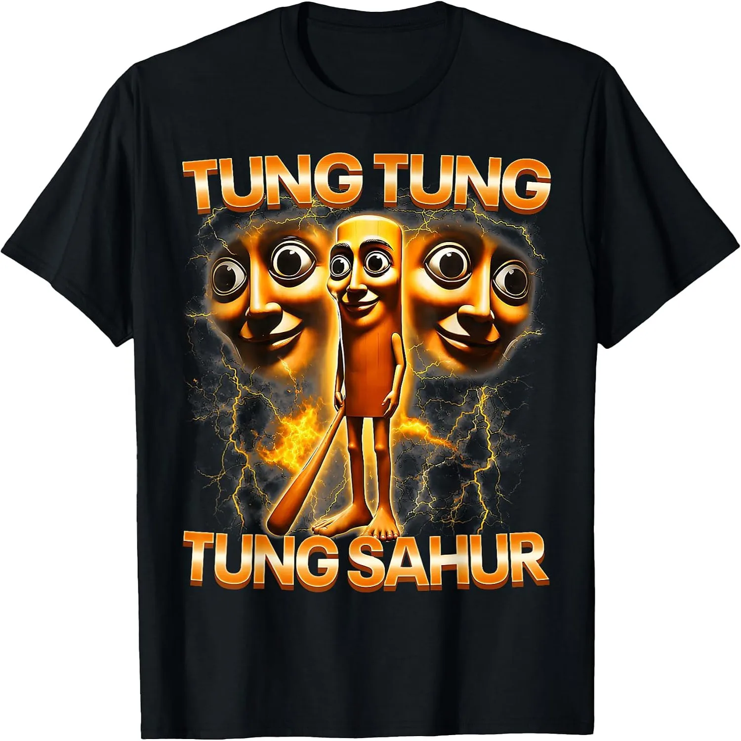 Tung Tung Tung Sahur is Calling Funny Italian Brainrot Meme T-Shirt