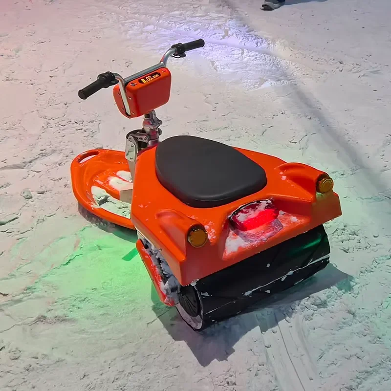 Snowmobile Ski Tracked Skating & Sled Vehicles-lithium Battery 48V 1500W Skiing Sleds