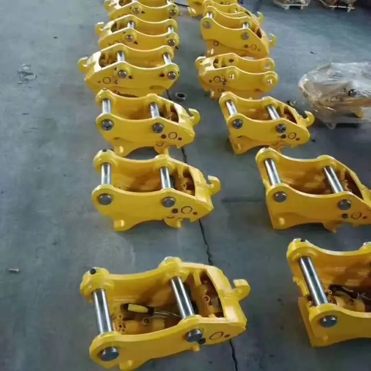 وصلة تغيير وصلة ربط سريعة ميكانيكية صغيرة لتبادل دلو الحفارة للحفارة