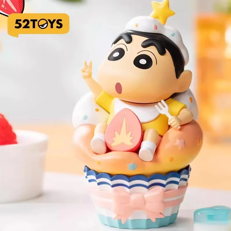 

52TOYS Crayon Shin Chan Heartbeat Moment Series Blind Box Figurines Trendy Toys Anime Peripheral Ornaments Cute Fun Gifts