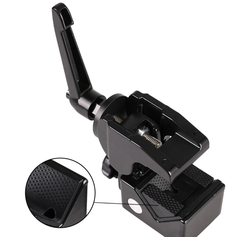 Q5WA 카메라 고정 마운트 클립 스튜디오 클램프 데스크탑 마운트 카메라 장비