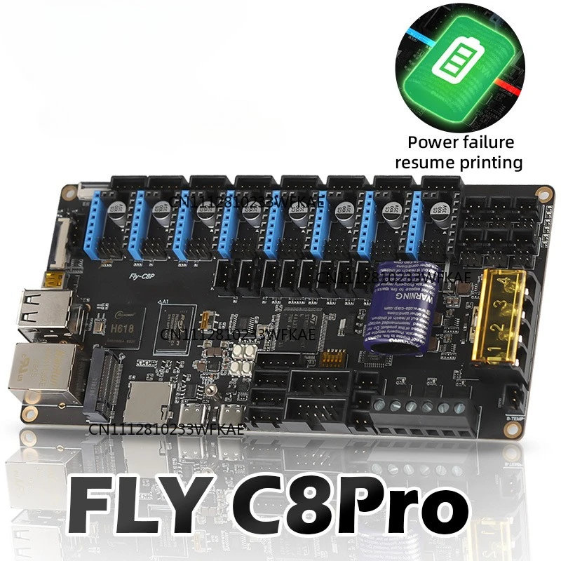 Main board H618 MCU 550MHz H723 Accessories for High Speed DIY 3D Printer Voron Trident 2.4 Hevort Vzbot Vcore4