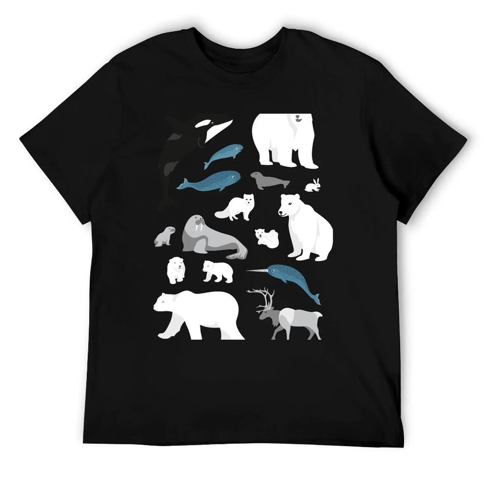 arctic animals solo T-Shirt man t shirt graphic man tshirt T-Shirt