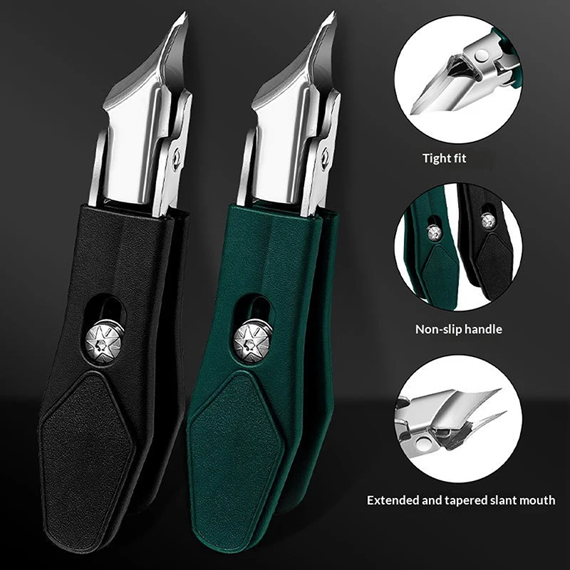 مكافحة سبلاش مسمار كليبرز الفولاذ المقاوم للصدأ نام أظافر إهاب القاطع قطري كماشة المنزلية مسمار المتقلب أدوات مانيكير