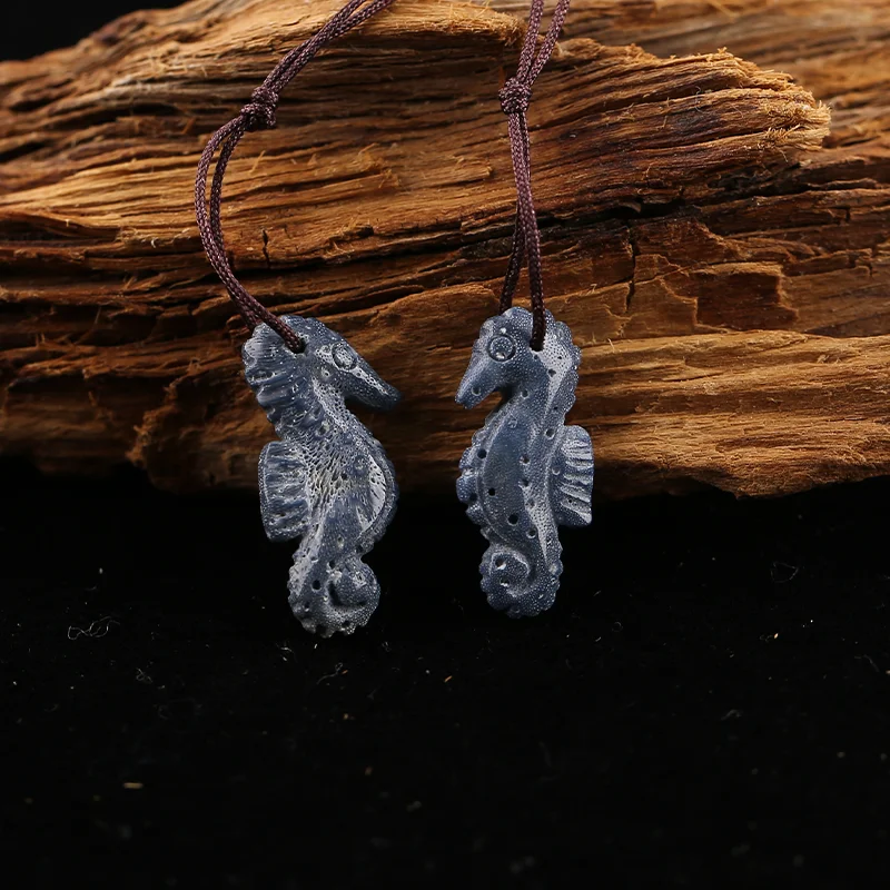 B&F Blue Coral Earring Beads for Jewelry Making, Handmade Natural stones beads, Stones for jewelry Making Supplies