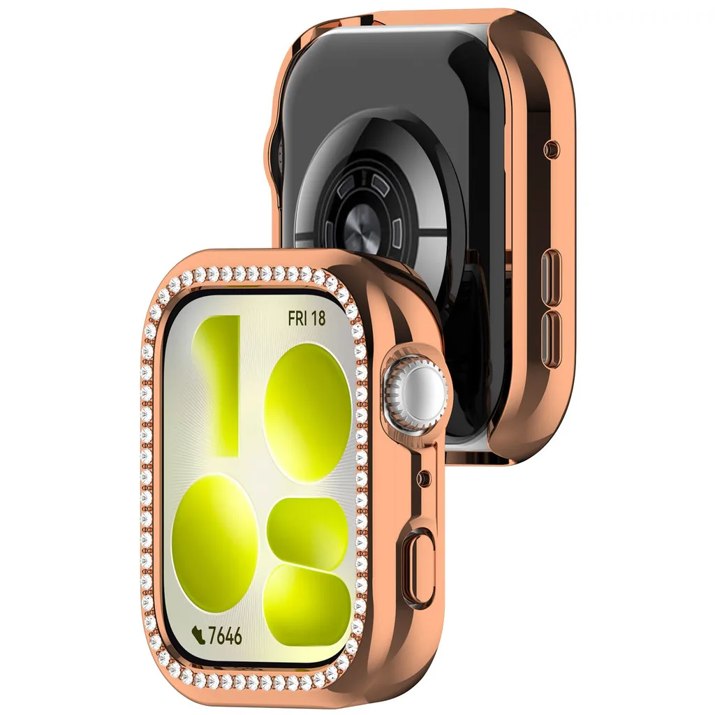 Diamant-Hülle für Huawei Watch Fit 4/5 Pro Zubehör Rundum hohler Schutzrahmen für Huawei Watch Fit 5 4 3 Cover – Detail 7