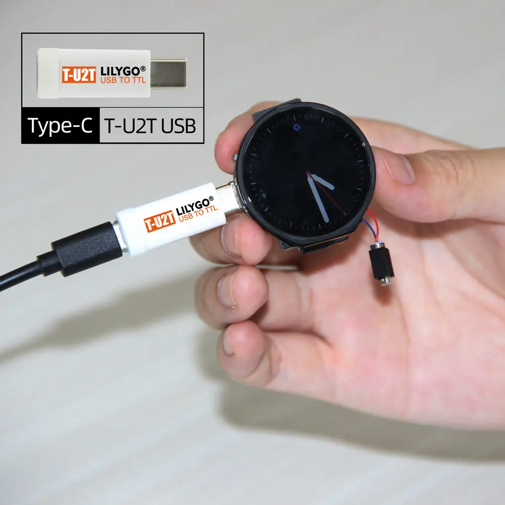 LILYGO T-WATCH 2021 Programming Watch Capacitive Touch Screen MCU32 Psram Compass