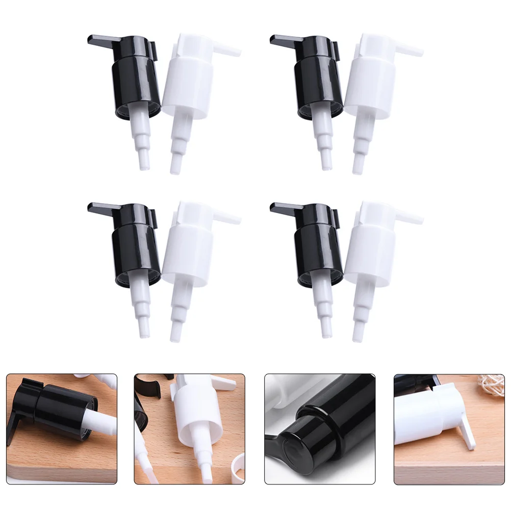 

8pcs Household Lotion Pumps with Clips Soap Dispenser Pumps Replacement plastic lotion pumps soap pumps with clips