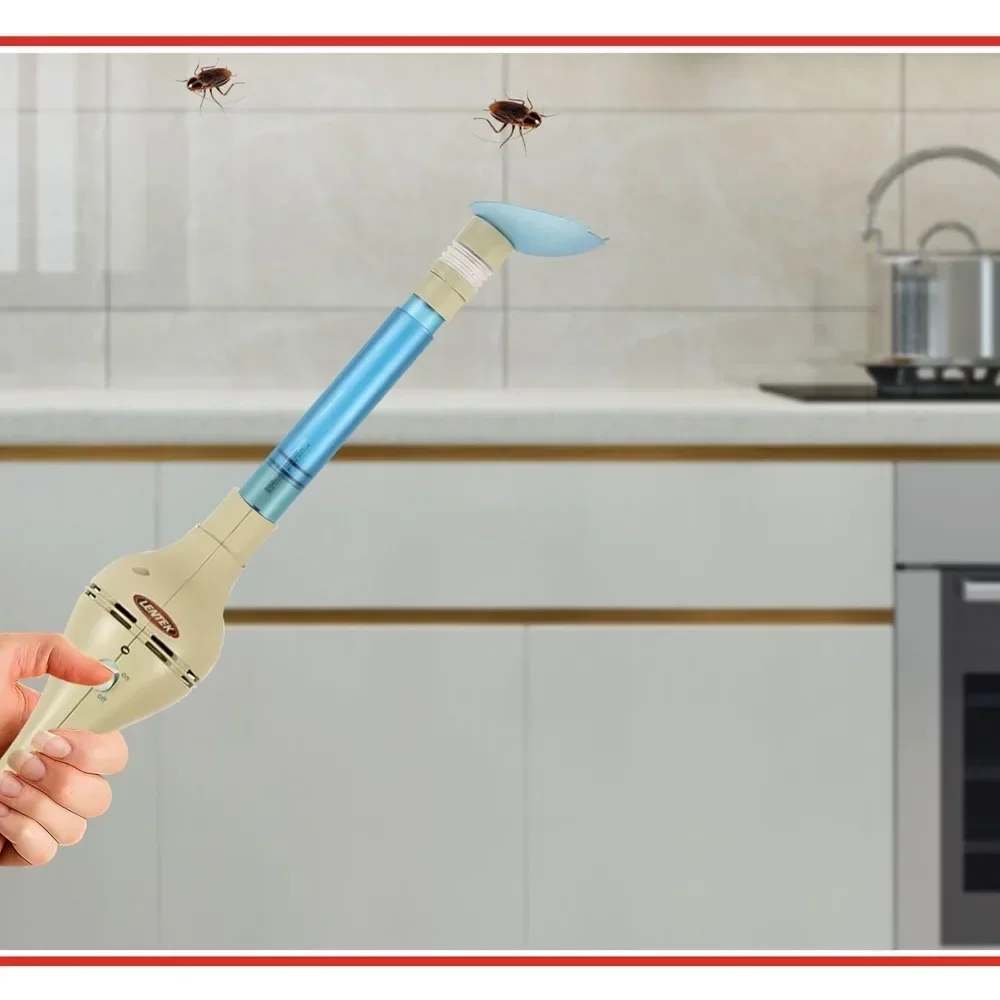 

Rechargeable Cordless Handheld Bug Vacuum for Indoor and Outdoor Pest Control with Convenient Portability and Efficiency