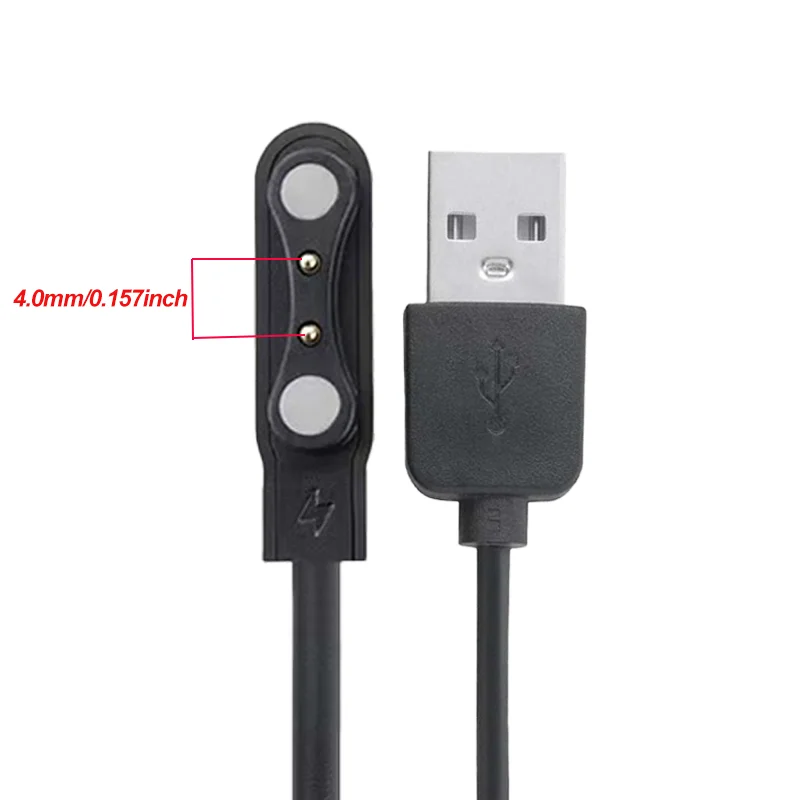2 Pin USB Charging Cable for ZL02 / ZL02D Smartwatch