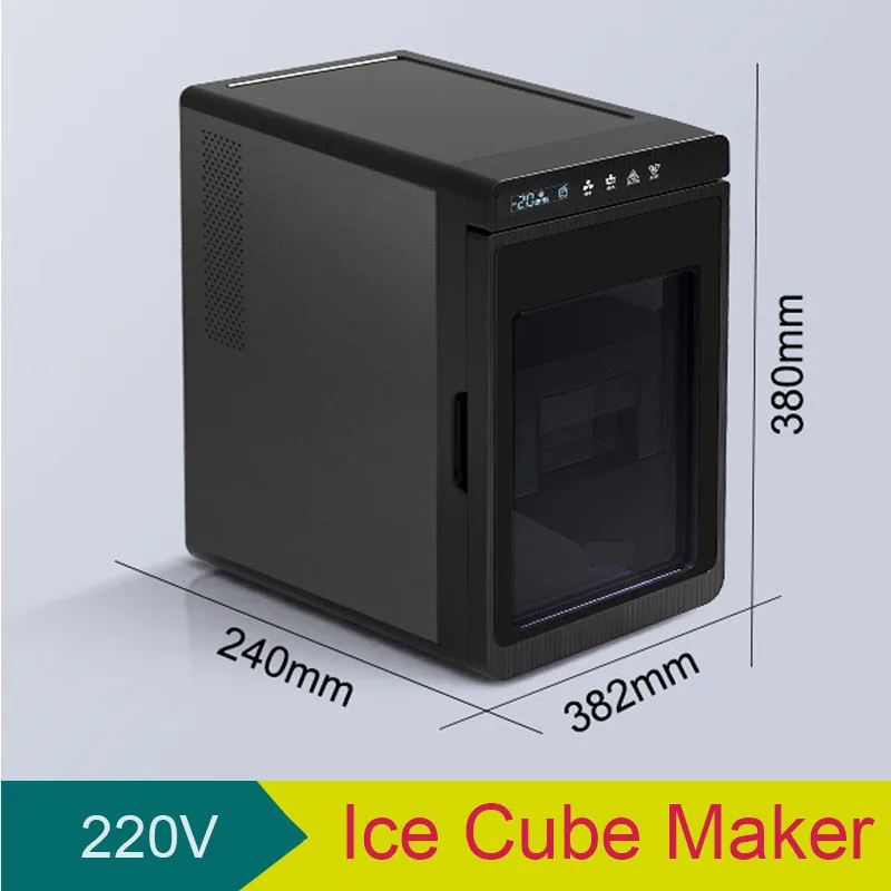 Ice Cube Maker Electric China: The Real Performance of the 40mm Large Ice Cube Machine for Home and Office Use