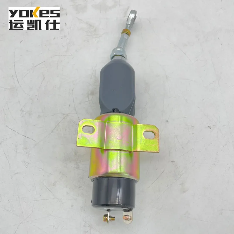 For Komatsu  Pc60-7 Fuel Oil Stop Solenoid Valve 24v B4002-1115030 Excavator