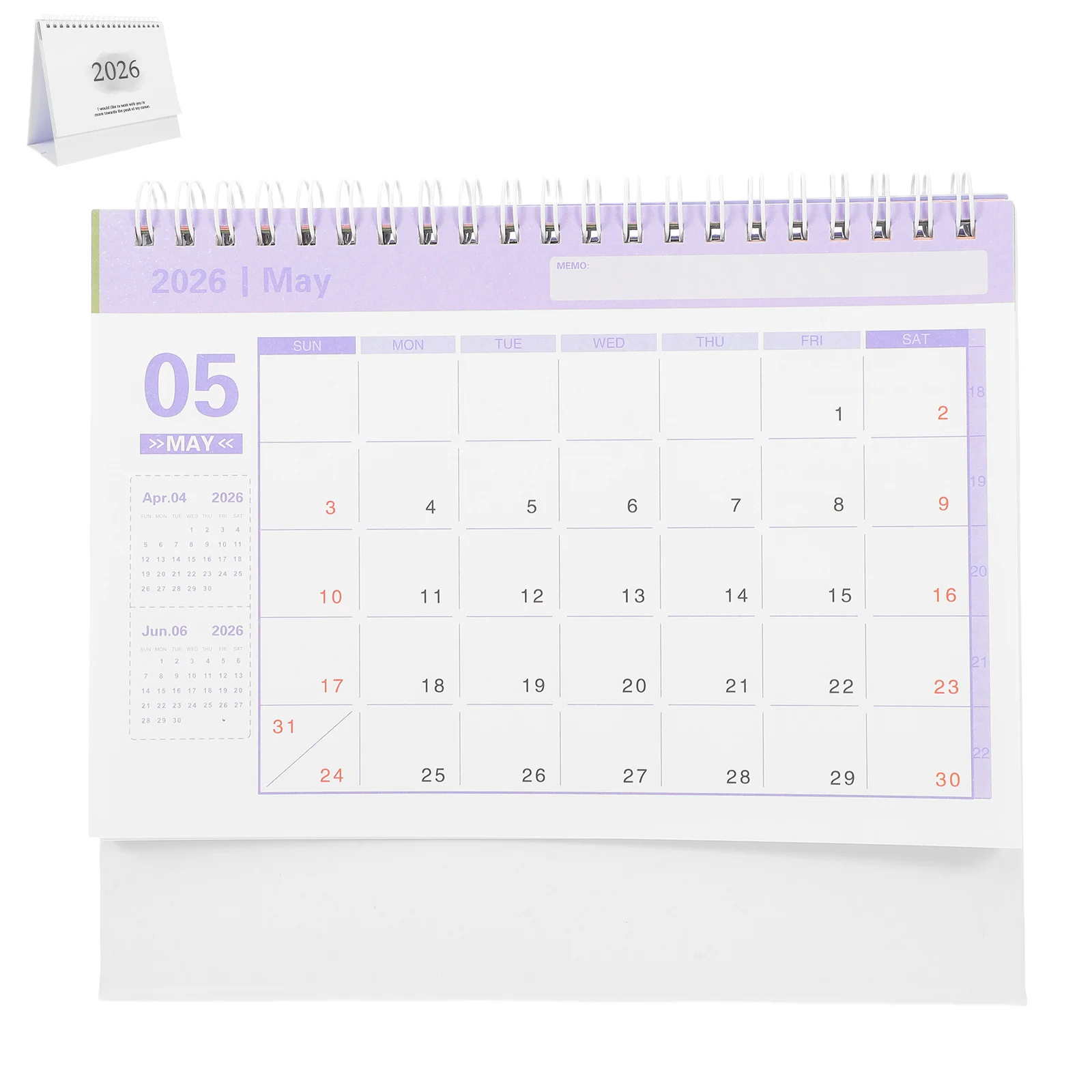 2026 Desk Calendar Compact Standing Flip Tabletop Planner For Office School Home Mini Desktop Organizer Grey 2026 Desktop