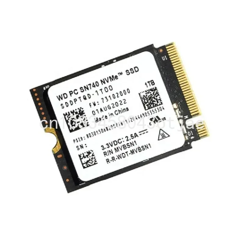 Digital WD SN740 SSD 2TB 1TB 512GB Hard Drive M.2 2230 NVMe PCIe Gen 4x4 Solid State  for pc Laptop