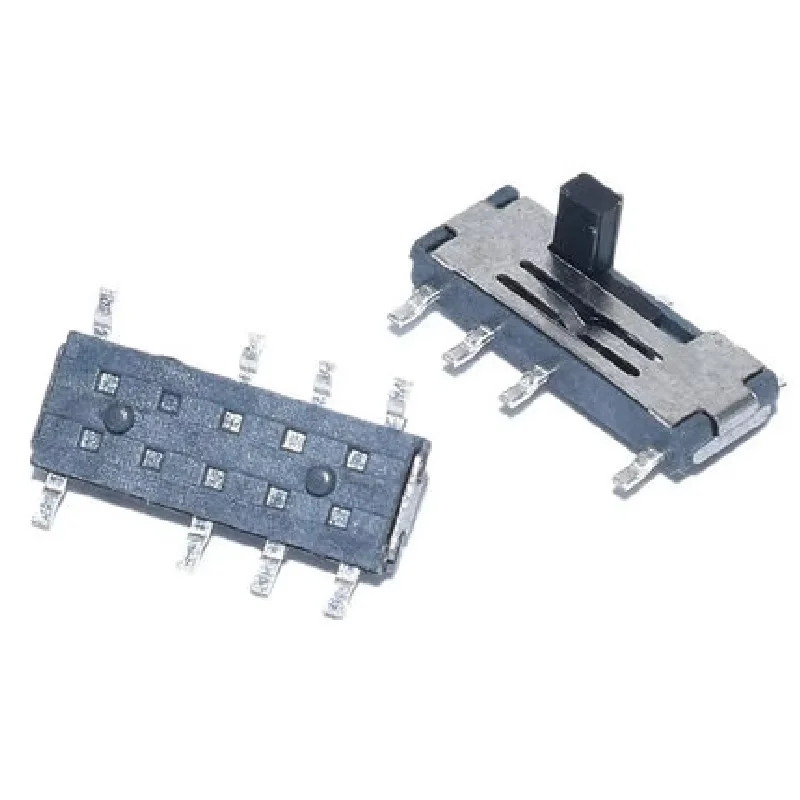 10pcs MSS23C02 Toggle Switch 3-speed 8pin MSS-23C02 SMT patch New accessories
