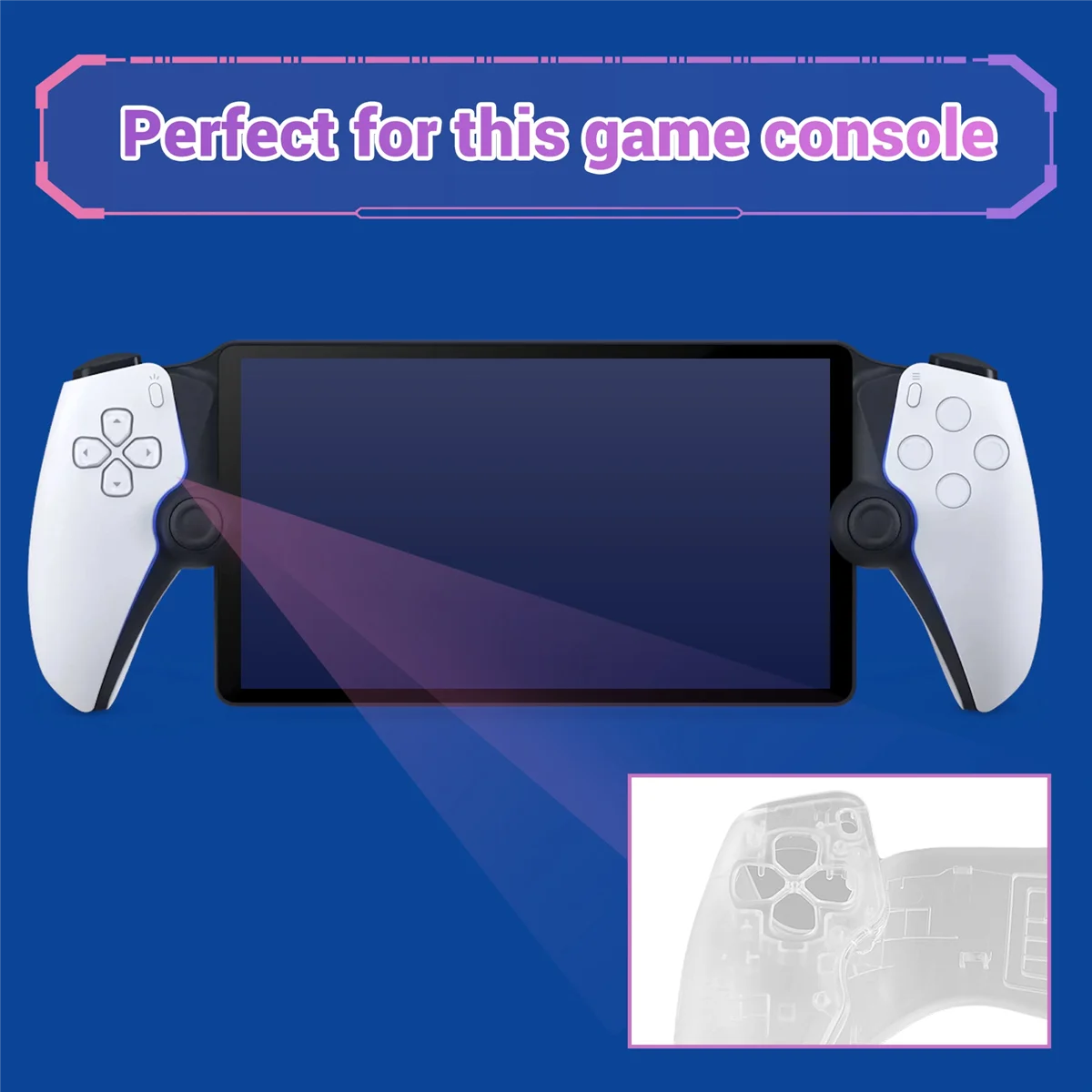 

A75T! Защитный чехол для игровой консоли для PS Portal, портативный сменный чехол, игровой портативный чехол, защитный чехол A