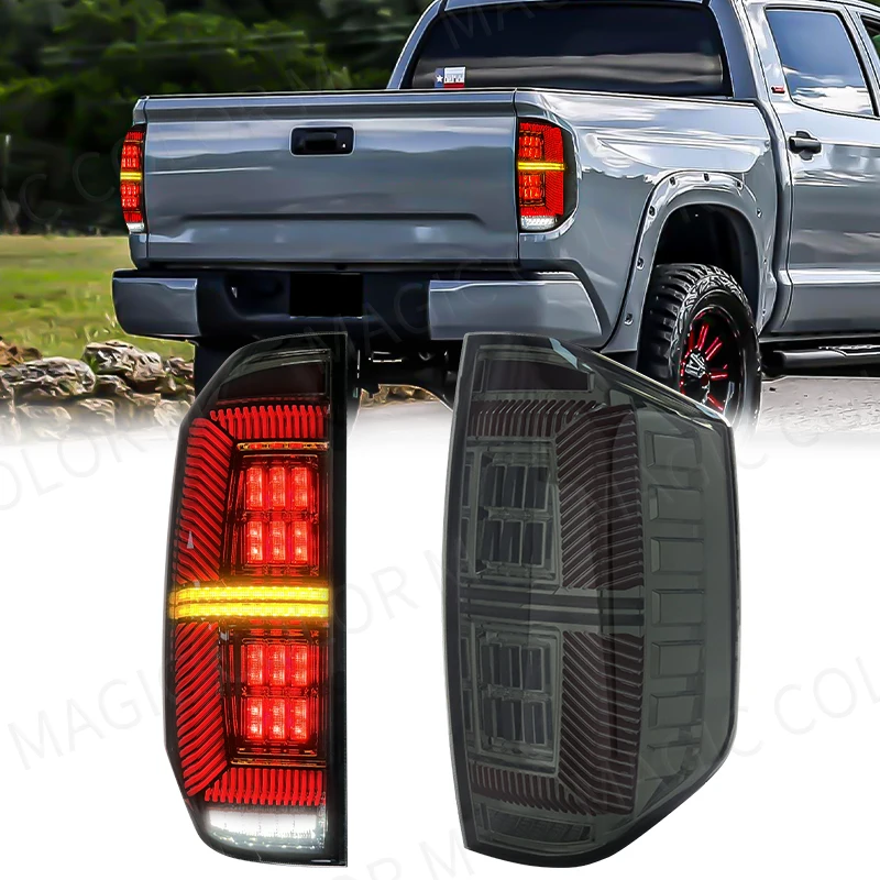 

For Toyota Tundra 2014 2015 2016 2017 2018 2019 2020 2021 LED Tail Lamps Rear Turn Signal Stop Brake Parking Driving Fog Lights