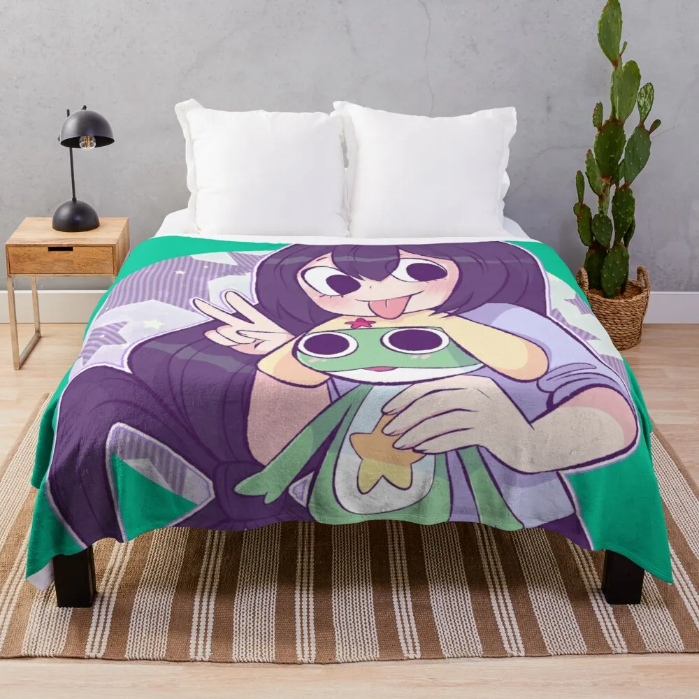

Cute Froppy Throw Blanket Blanket for sofa