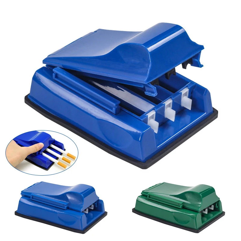 

BOLTIFY Plastic Manual Triple Cigarette Tube Injector Rolling Machine Roller Maker New