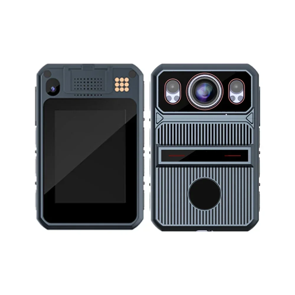 2025YSW-U9 4G Body Worn Camera Real Time Intercom 4G Networking Infrared Night Vision Body Camera with 2.4-inch Touch Screen
