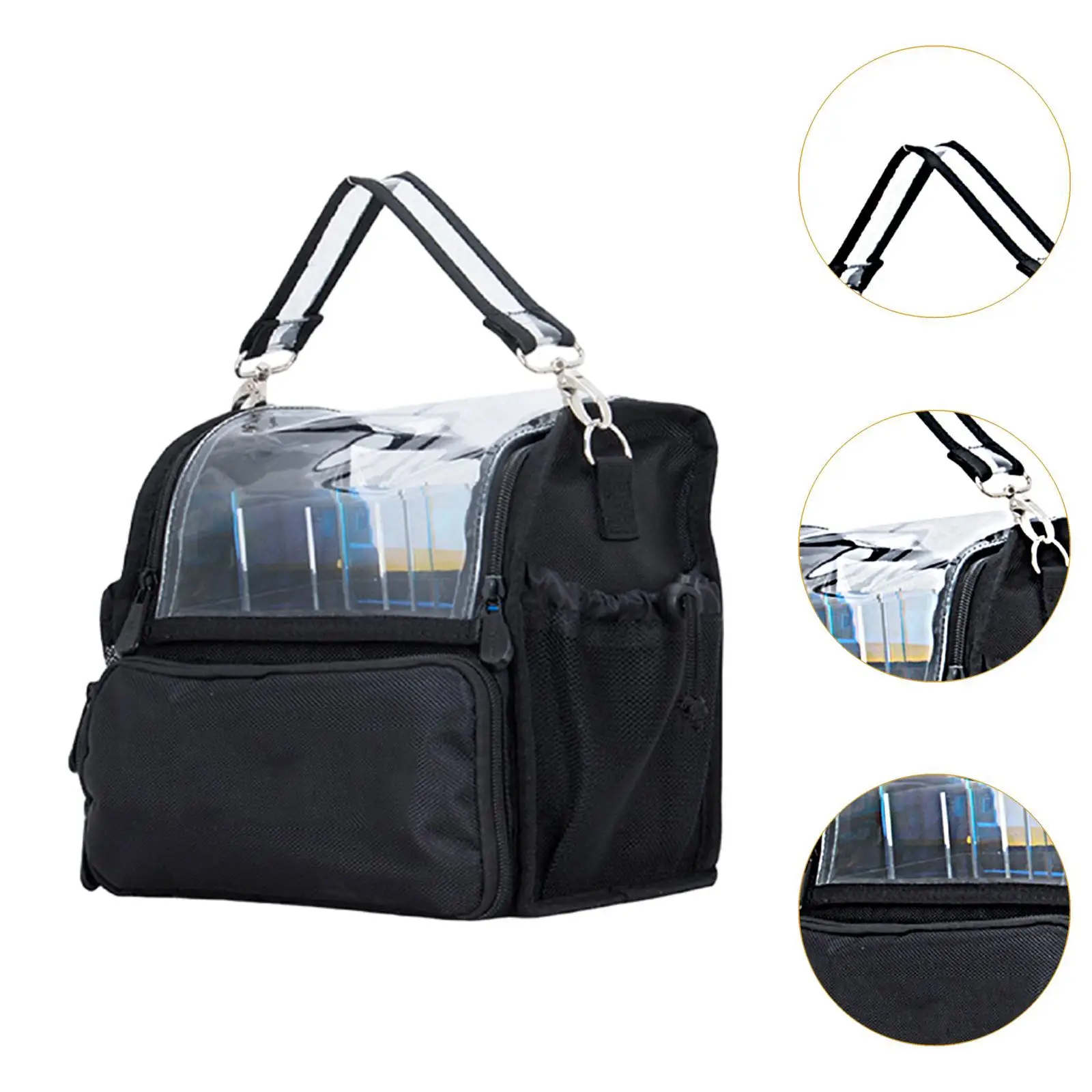 حقيبة فرش المكياج سهلة الوصول إليها حقيبة مستحضرات التجميل لفناني المكياج للفتيات والنساء #5