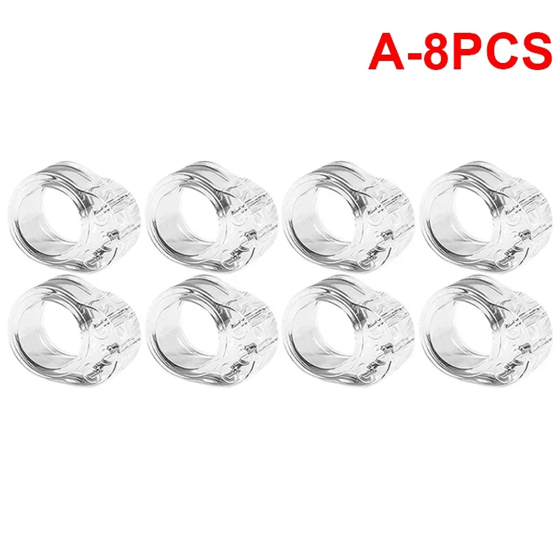 1/8Pcs Tür Stop Silikon Türgriff Puffer Möbel Schutz Crash Pad Stoßfest Ring. Stopper Stops Stopper Hardware