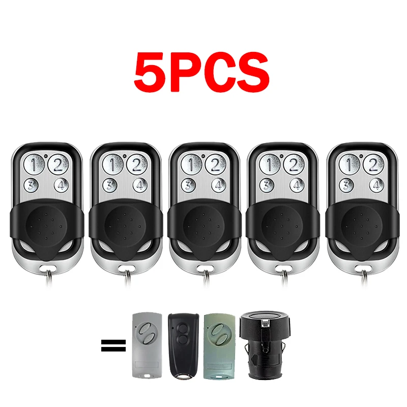 

5PCS ECOSTAR Liftronic Remote Control RSC2 RSE2 RSZ1 433 Garage Door Opener Remote Control Keychain 433.92MHz