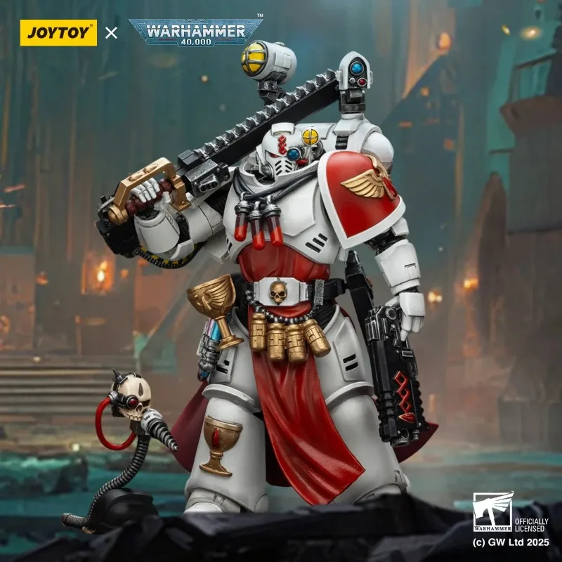 

Special OfferJOYTOY Warhammer 40K 1/18 Action Figure Blood Angels Sanguinary Priest Anime figures Toys Molin stock now