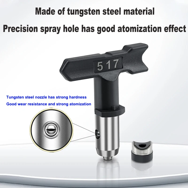 Various models of reversible spray head airless spray gun head nozzle kit for airless spray gun and Titan Wagner spray machine