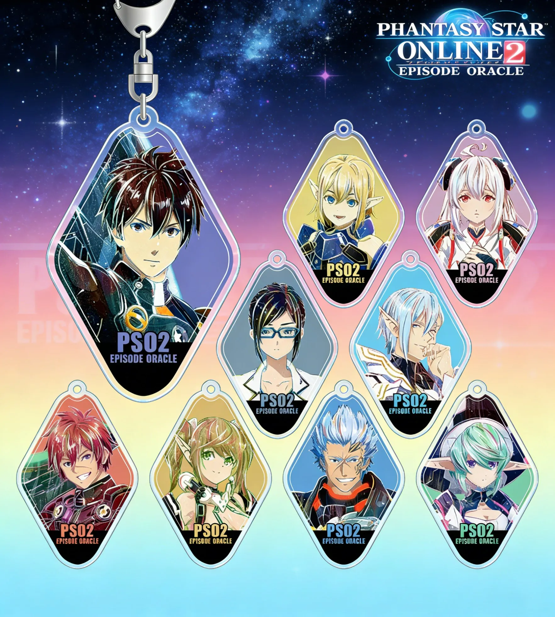 Акриловый-брелок-game-phantasy-star-online-2-аниме-аксессуар-модный-аксессуар-украшение-для-рюкзака-индивидуальный-подарок-на-праздник-6-см