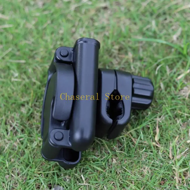 E7CE Universal Baby Strollers Cup Holder Phone Mount 360 Rotating Adjustable Clamp for Bikes Wheelchairs Shopping Carts