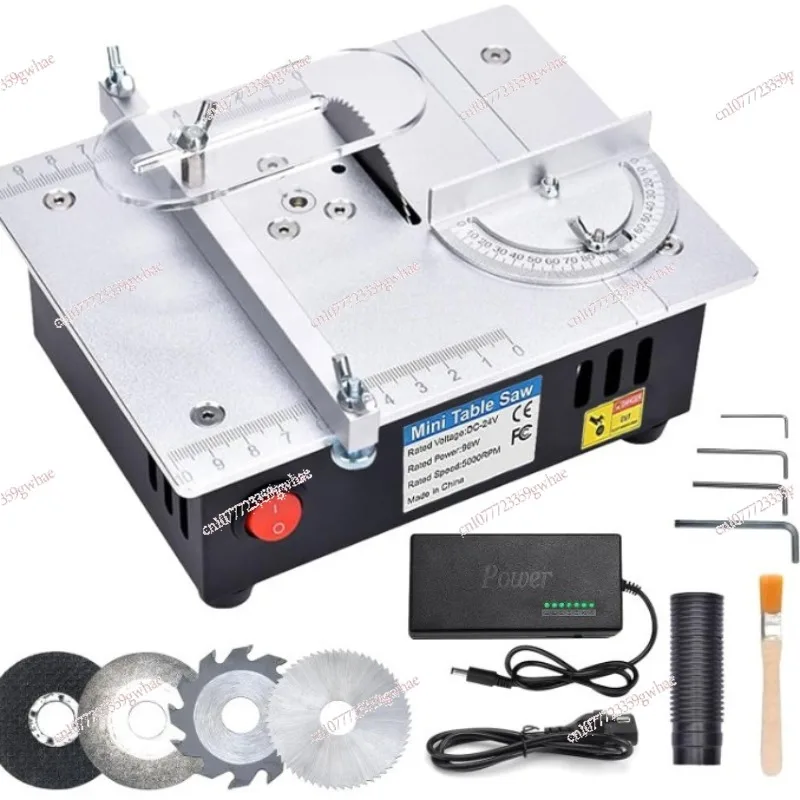 

Desktop micro table saw 2 inch aluminum alloy mini chainsaw