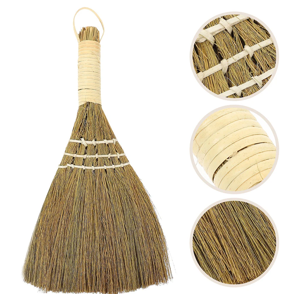 

3 Pcs Kitchen Cleaning Broom Desk Desktop Small Hand-made Household Whisk Portable Mop