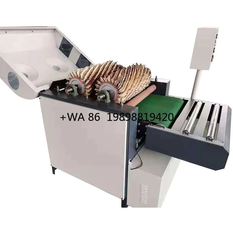 630mm Industrial Woodworking MDF Wood Door Roller Brush Polish Drum Sander Sanding Polishing Polisher Machine Tool