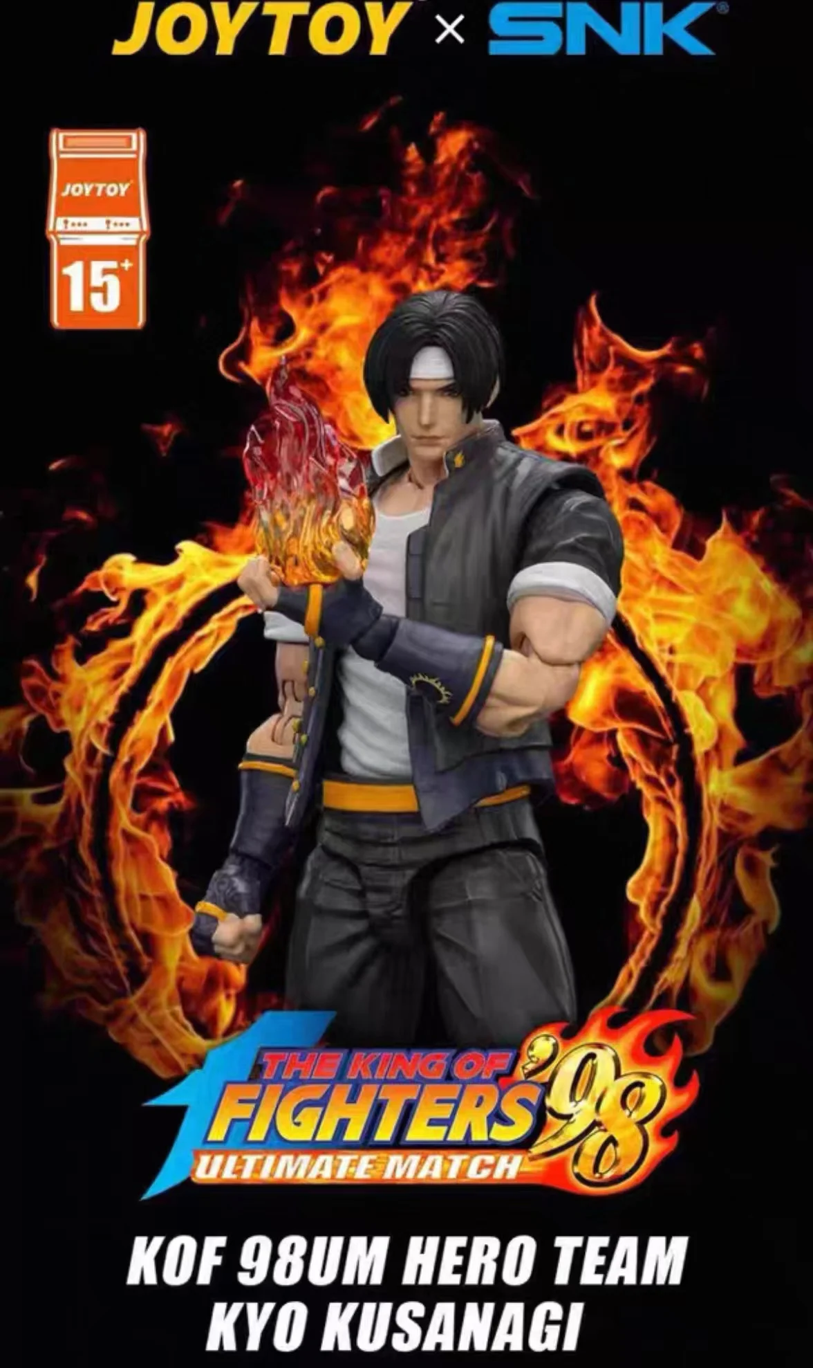 

In Stock JOYTOY Dark Source x SNK KOF '98 UM Hero Team 1/18 Scale Articulated Action Figures 3-Pack Collectible Model