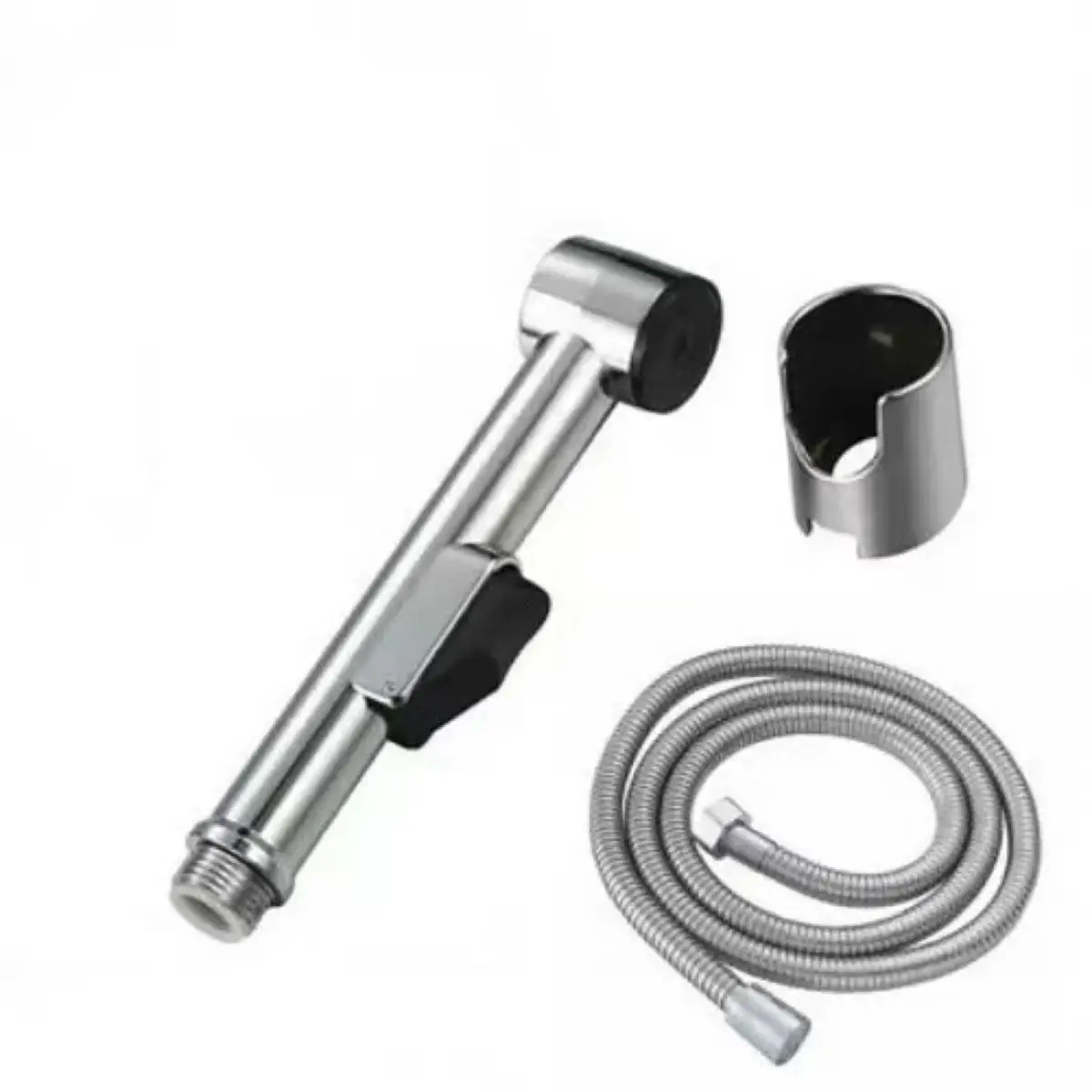 Handheld Hose Spray Shower Head Bidet Kit Stainless Steel Self Cleaning Sprayer Adjustable for Bathroom 6