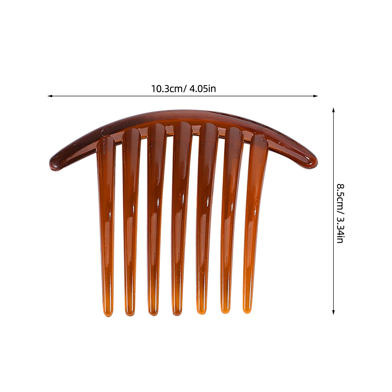 36Pcs Seven Tooth Hair Comb French Twist Large 4 Side Hair Comb Barrette Picks No Slip Bun Holder Updo Wedding Styling Women
