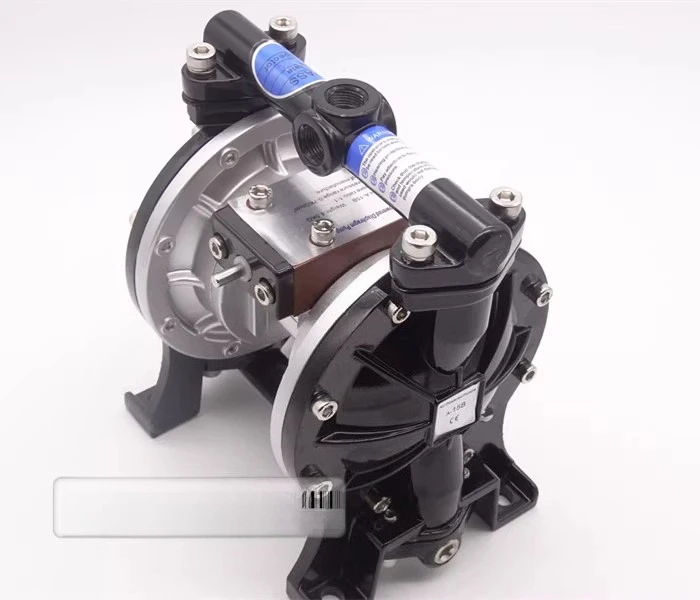 A-15 A-15B A-20 Aluminum Alloy Pneumatic Diaphragm Pump Air Driven Mini Paint Transfer Pump Coating Liquid Conveying Equipment