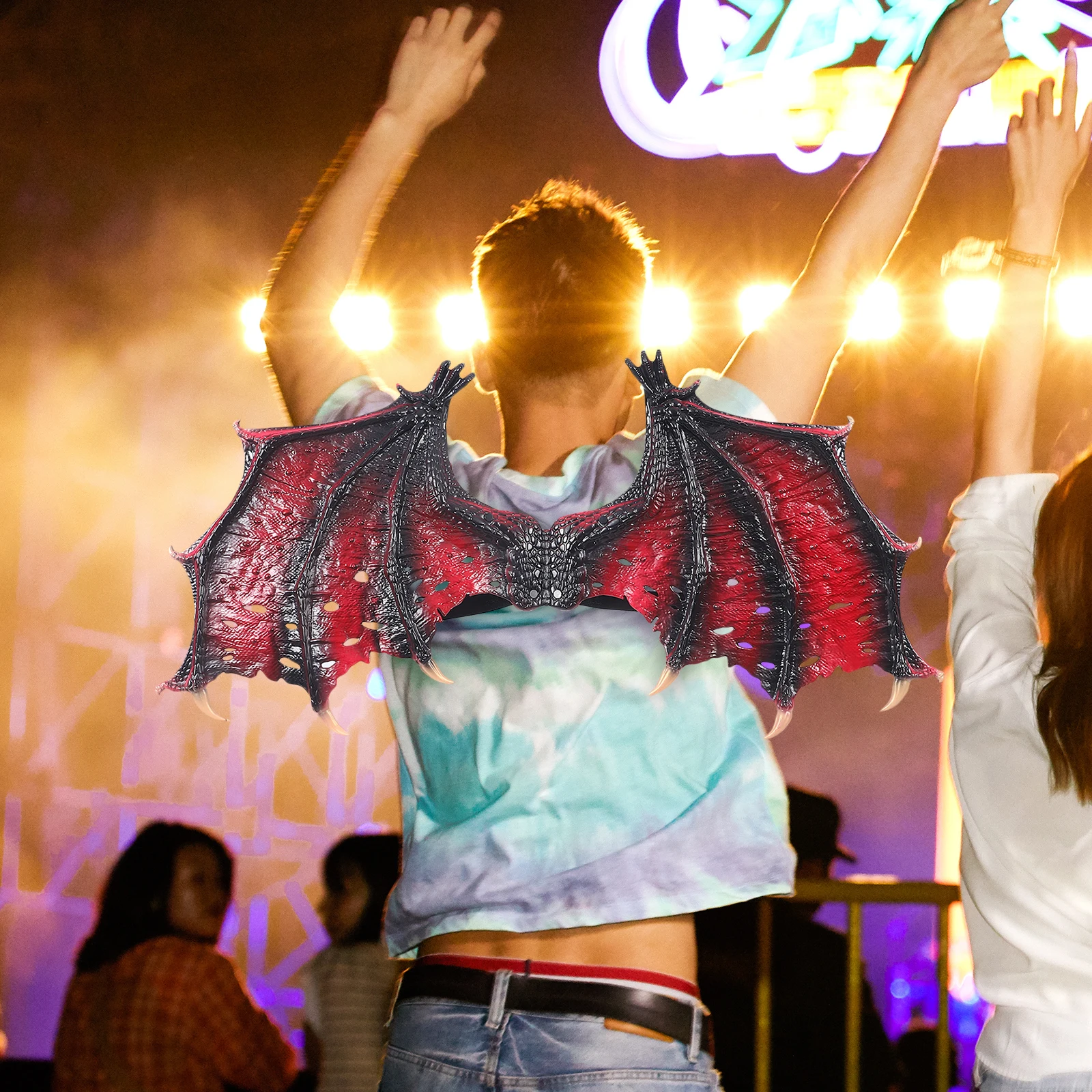 

Devil Prop Halloween Costume Wing For Adults Cosplay Wings Adult Devil Party Supplies Costume Wing Prop