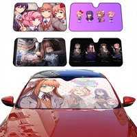 D-Doki D-Doki L-Literature C-Club Solar Protection Windshield Windscreen Cover Shade Auto Sun Visor Personalized Customization