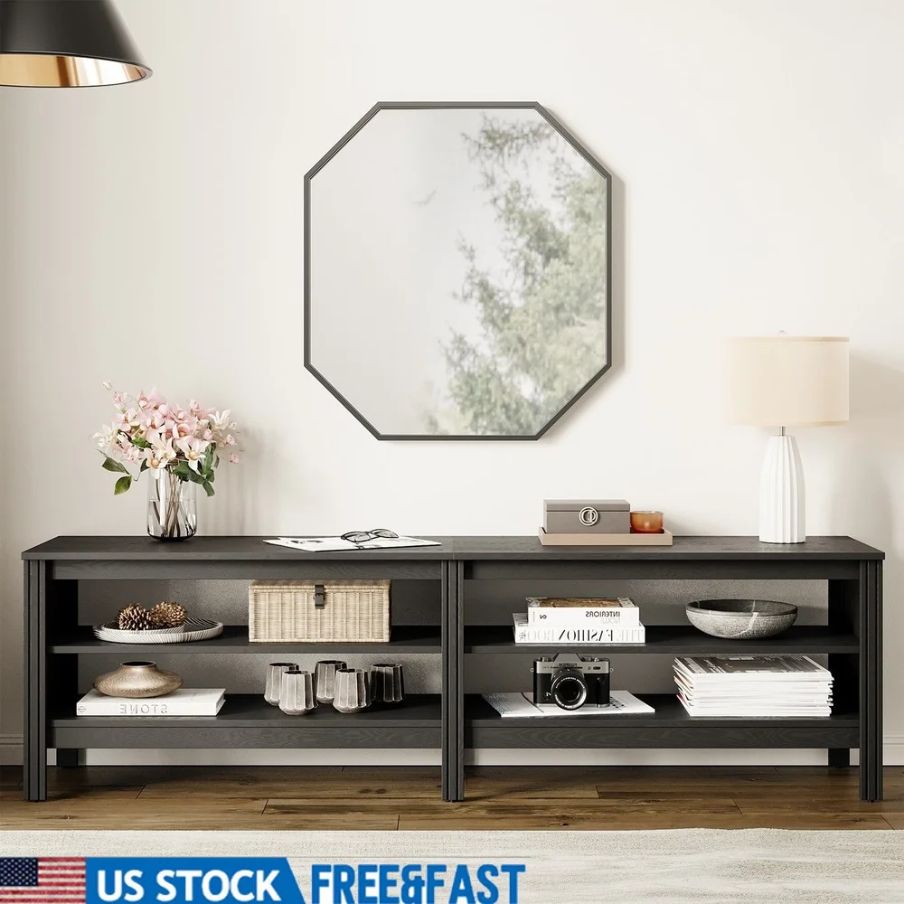 Wood Tv Stand 75 In… - image