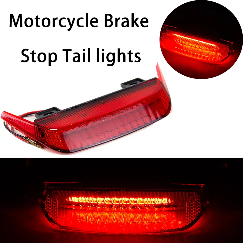 Motorcycle Brake Stop Tail lights Reflector Taillights Scooter Motor Rear Lamp Equipments Parts Accessories For YAMAHA F125Z